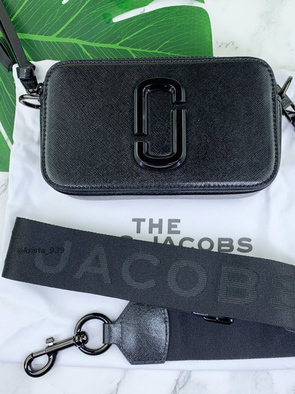 Marc Jacobs The Mixed Media Snapshot Crossbody Bag